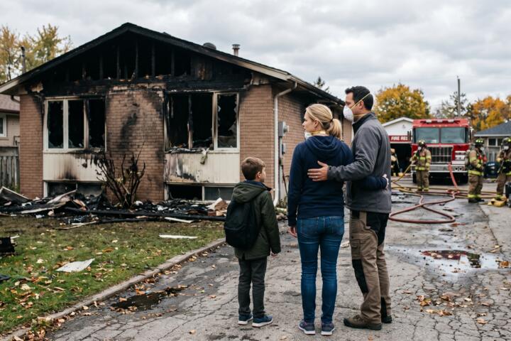 What to Do Immediately After Your Home Is Damaged by Fire